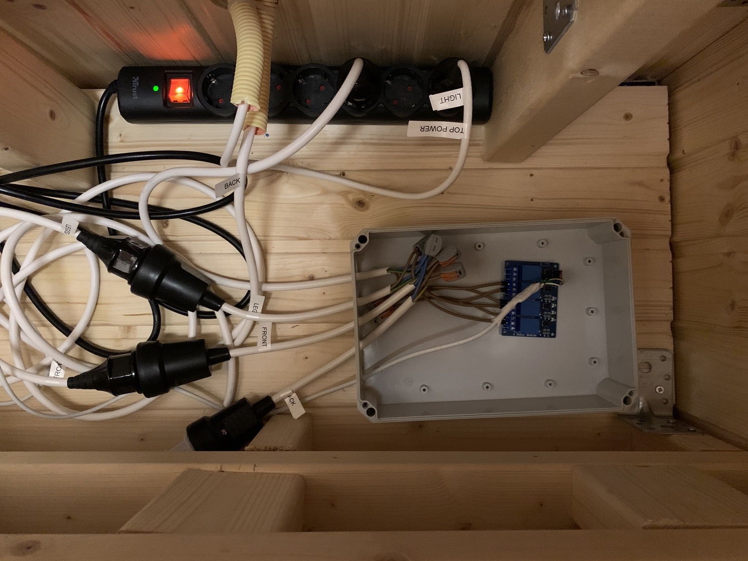 Instalacja elektryczna w saunie