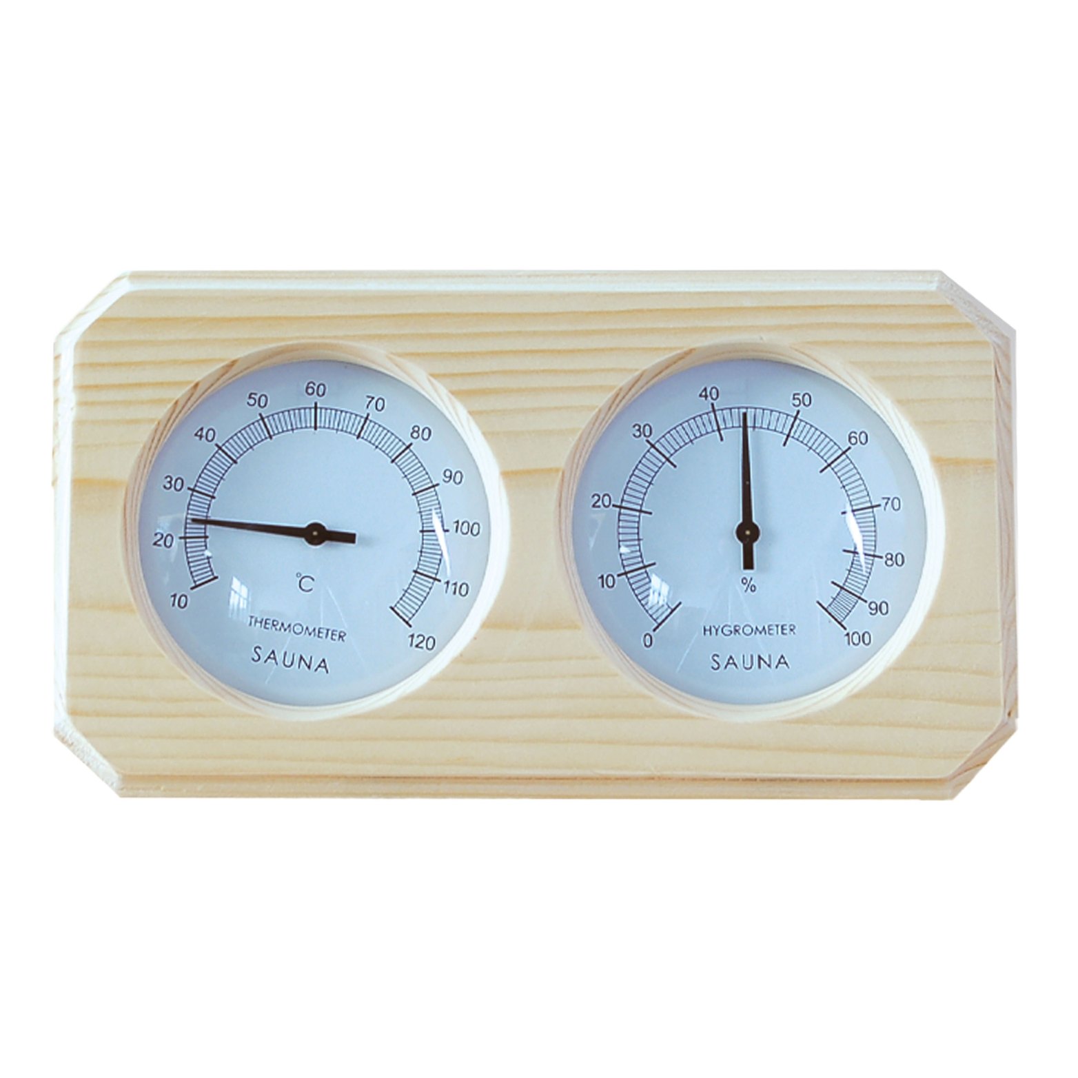 termometr i higrometr w saunie wilgotnościomierz w saunie z odczytem temperatury